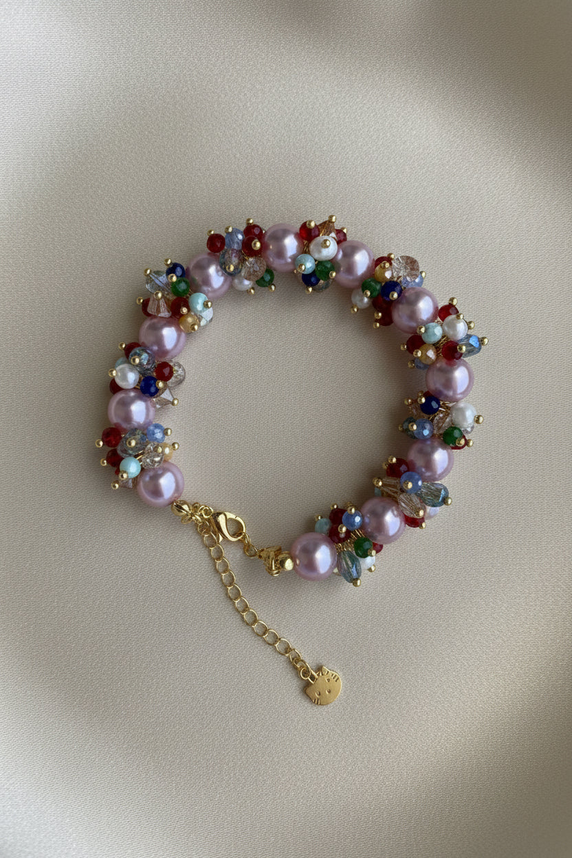 Bracelet multi-couleur estival
