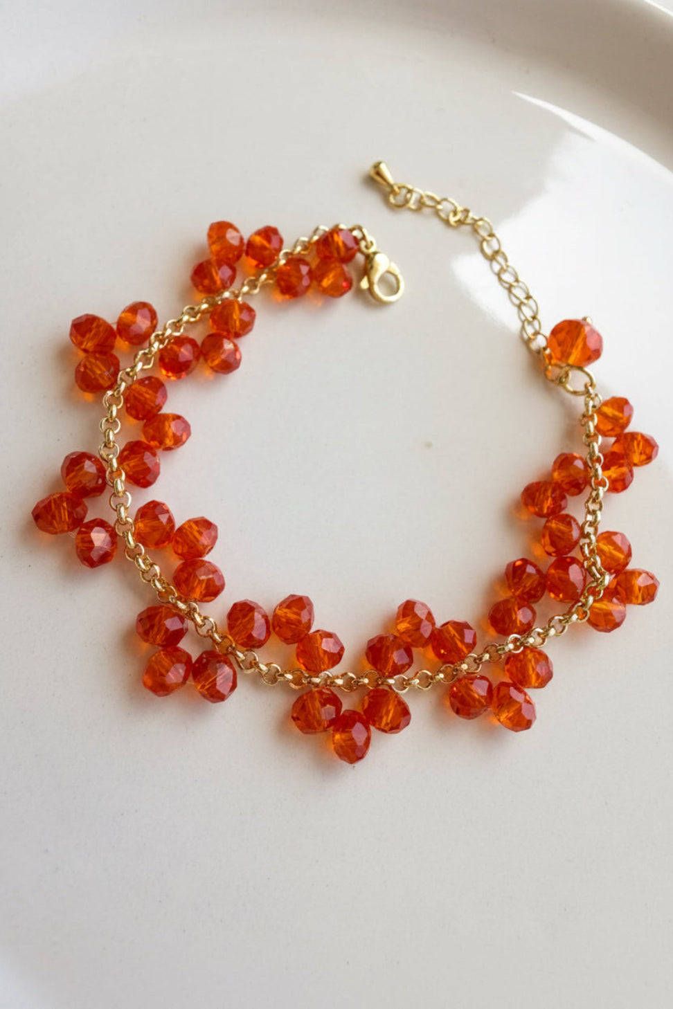 Bracelet Orange Élégant – Éclat et Énergie au Quotidien
